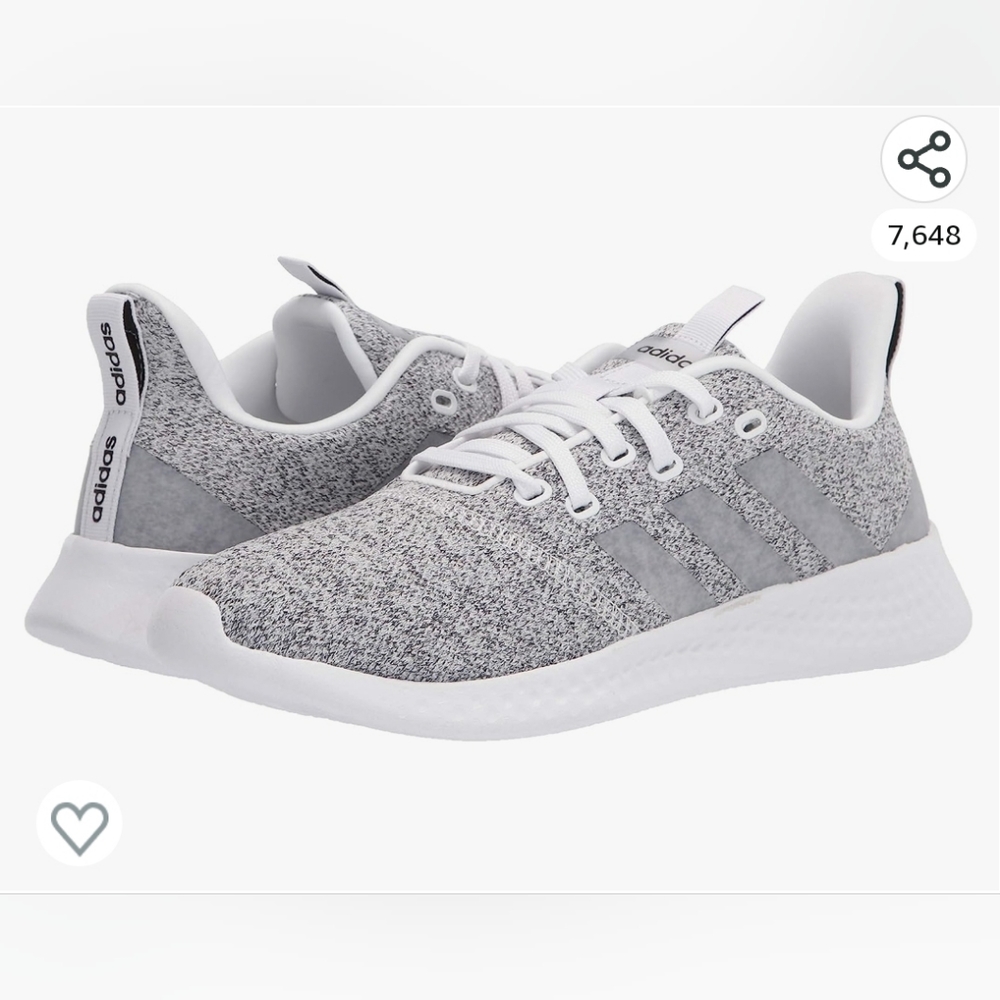 Adidas gray 8.5